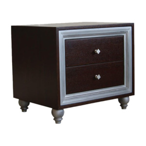 Κομοδίνο Θάλεια Πατίνα Ασημί