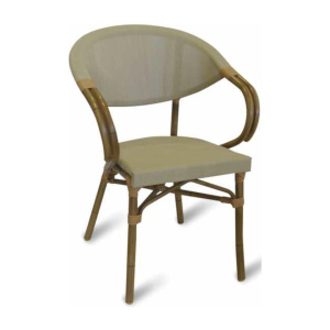 Armchair Baboo Bistro Beige Colour