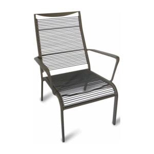 Πολυθρόνα Aloha Lounge Κορδόνι Γκρι