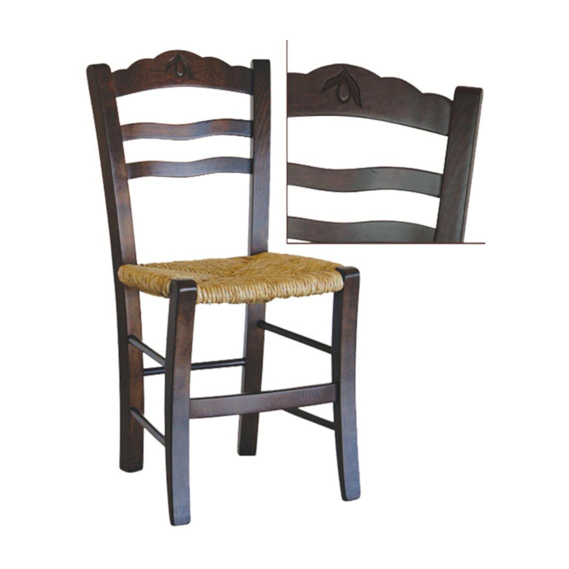 Καρέκλα Αρκάδι με Σκάλισμα