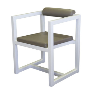 Πολυθρόνα Νότος 3 οξιά Στρογγυλή Πλάτη