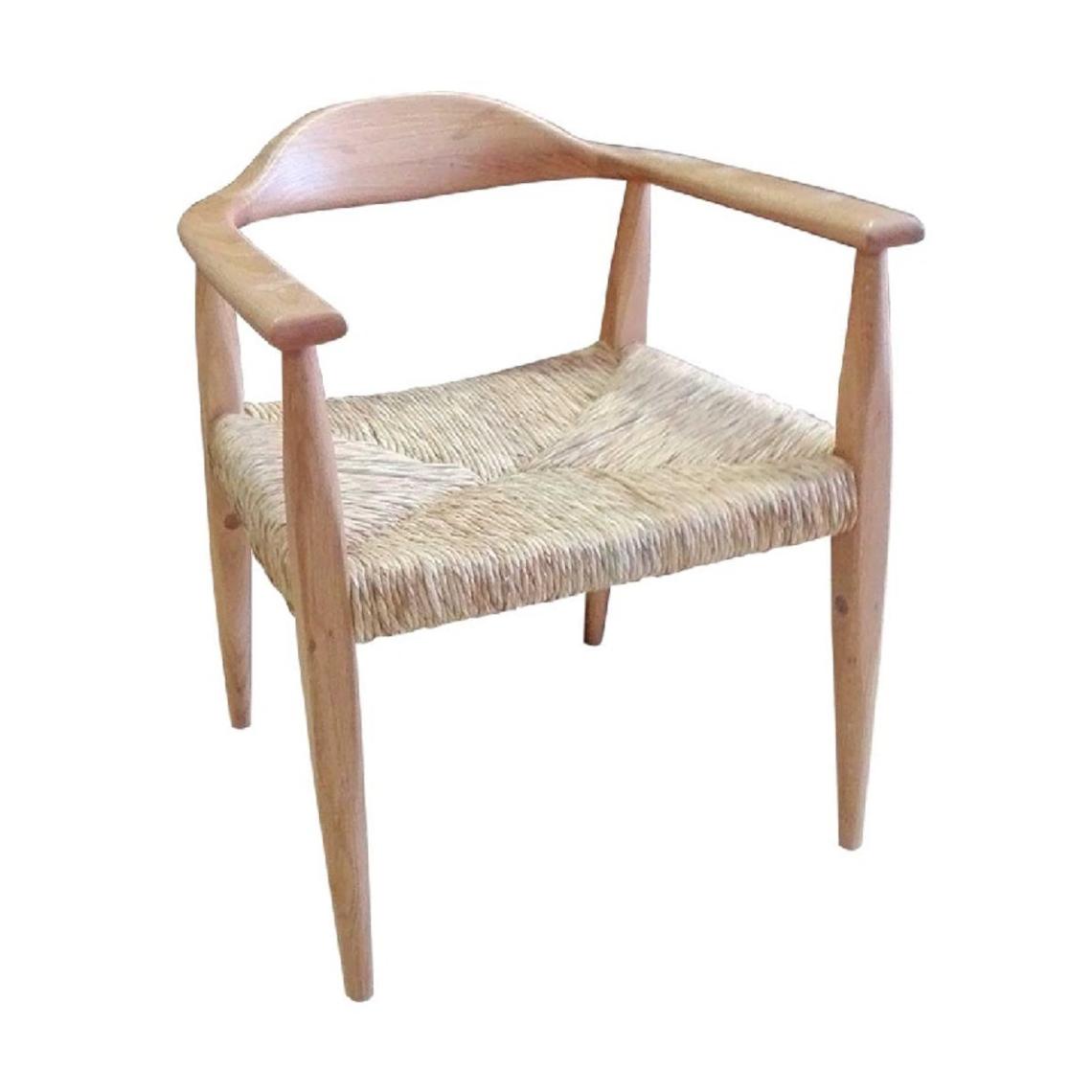 Πολυθρόνα Morfos Δρυς - Ψάθα