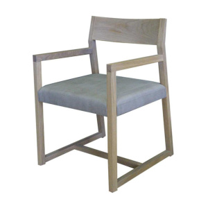 Armchair Linea Oak Wood