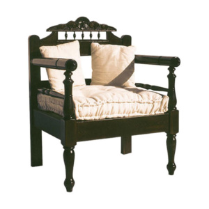 Πολυθρόνα Κρήτης με Σκάλισμα