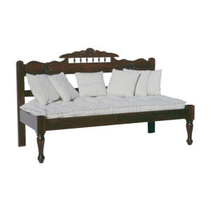 Bench Crete with Carving