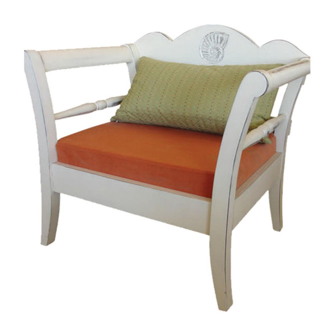 Πολυθρόνα Σίφνος Σκάλισμα Κοχλίας