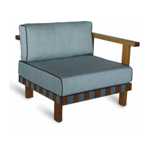 Πολυθρόνα Riviera Αριστερό Μπράτσο με Τιράντα