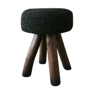 Σκαμπό Πρίαμος Χαμηλό Ταπετσαρία